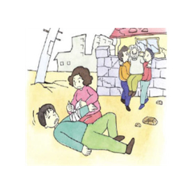 서로 협력해서 필요한 때에는 응급구호를… 응급구호의 지식을 배워 둡시다.