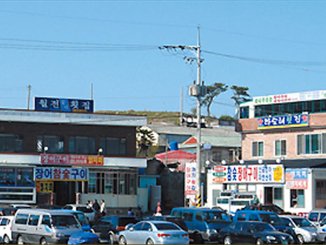 Raw Fish Village in Jukseong-ri