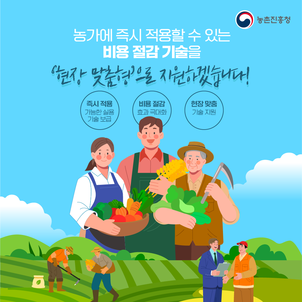 중동전쟁 대응 생산비 절감 기술 카드뉴스 첨부 이미지