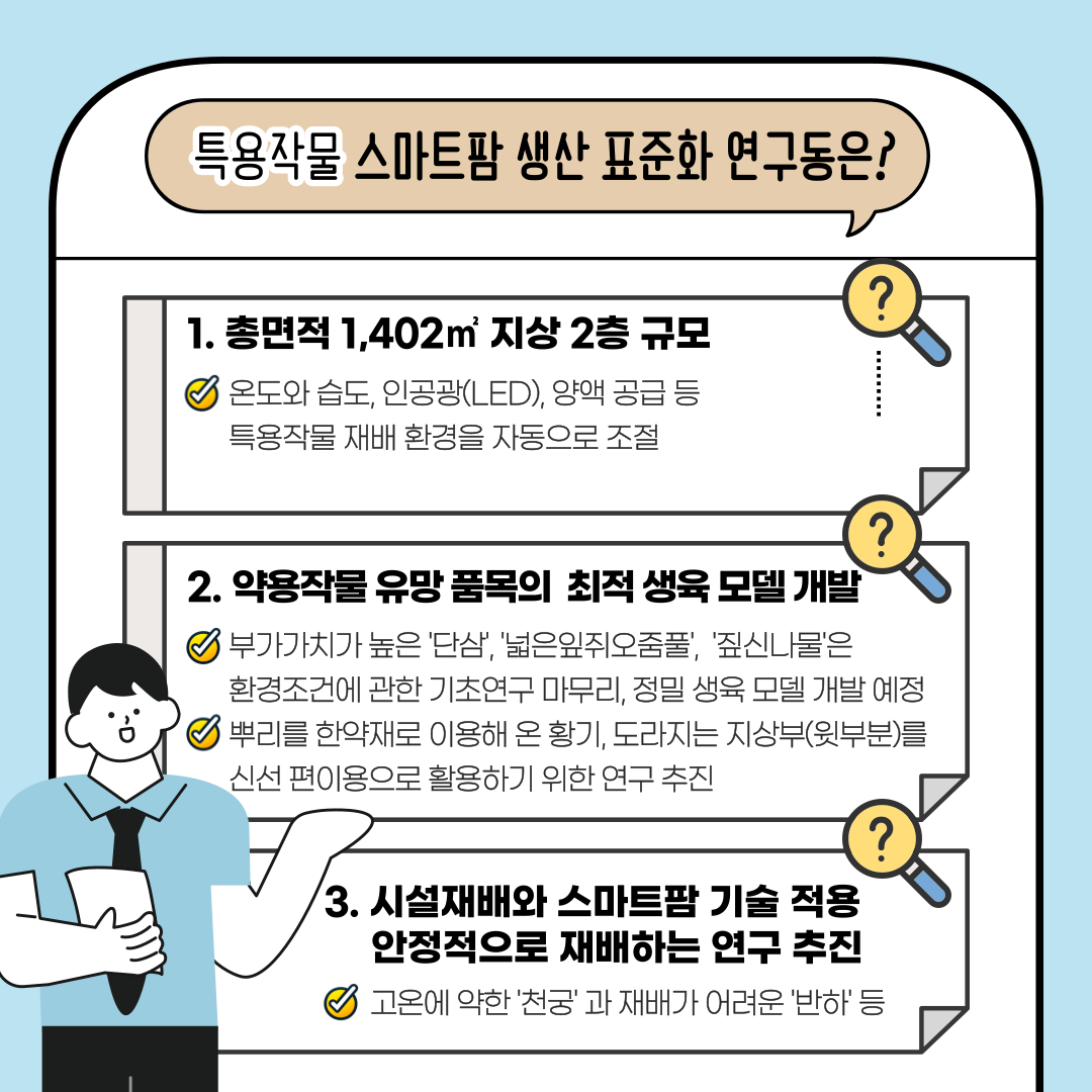 [카드뉴스] 이제 특용작물도 스마트팜으로 첨부 이미지