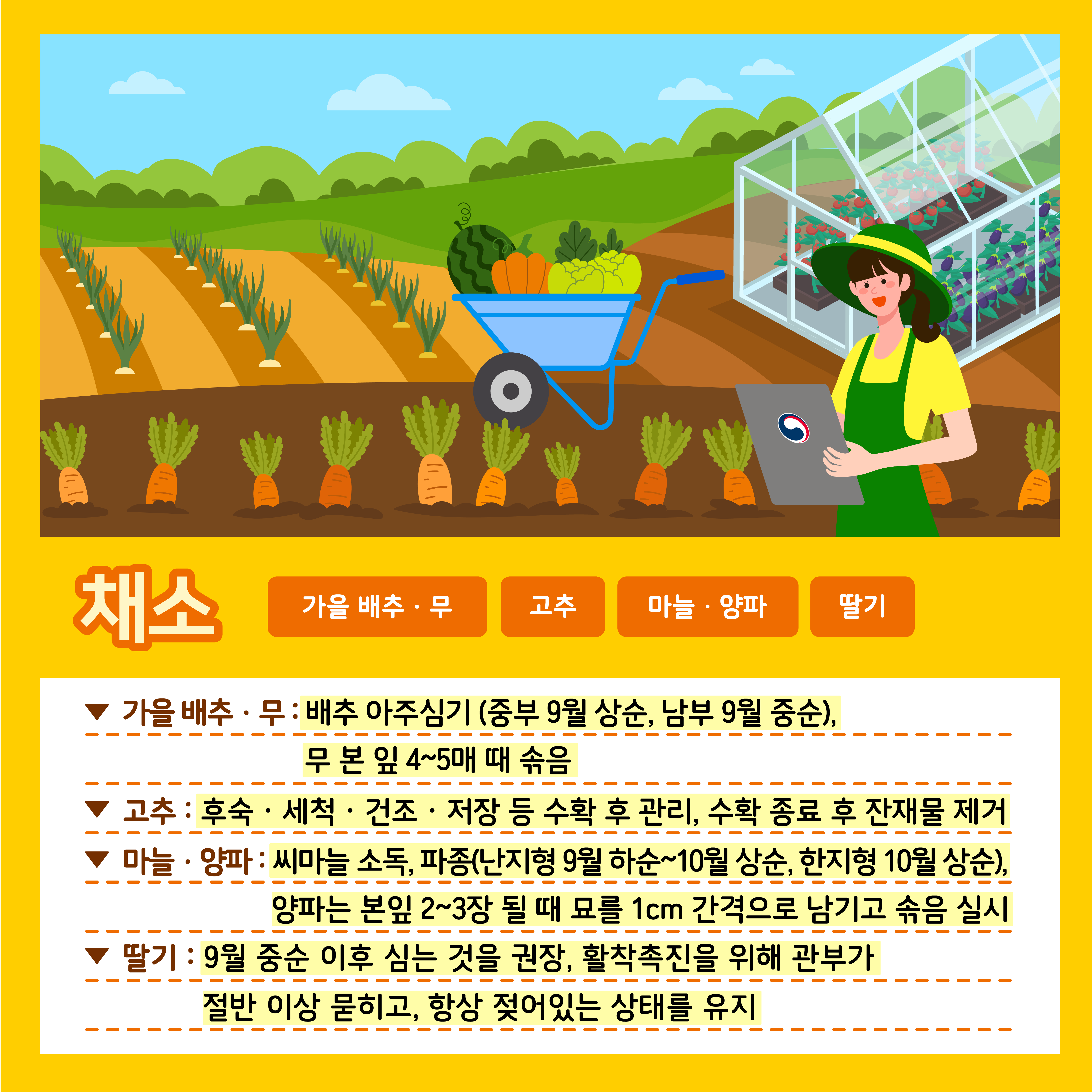 [카드뉴느] 주간농사정보 첨부 이미지
