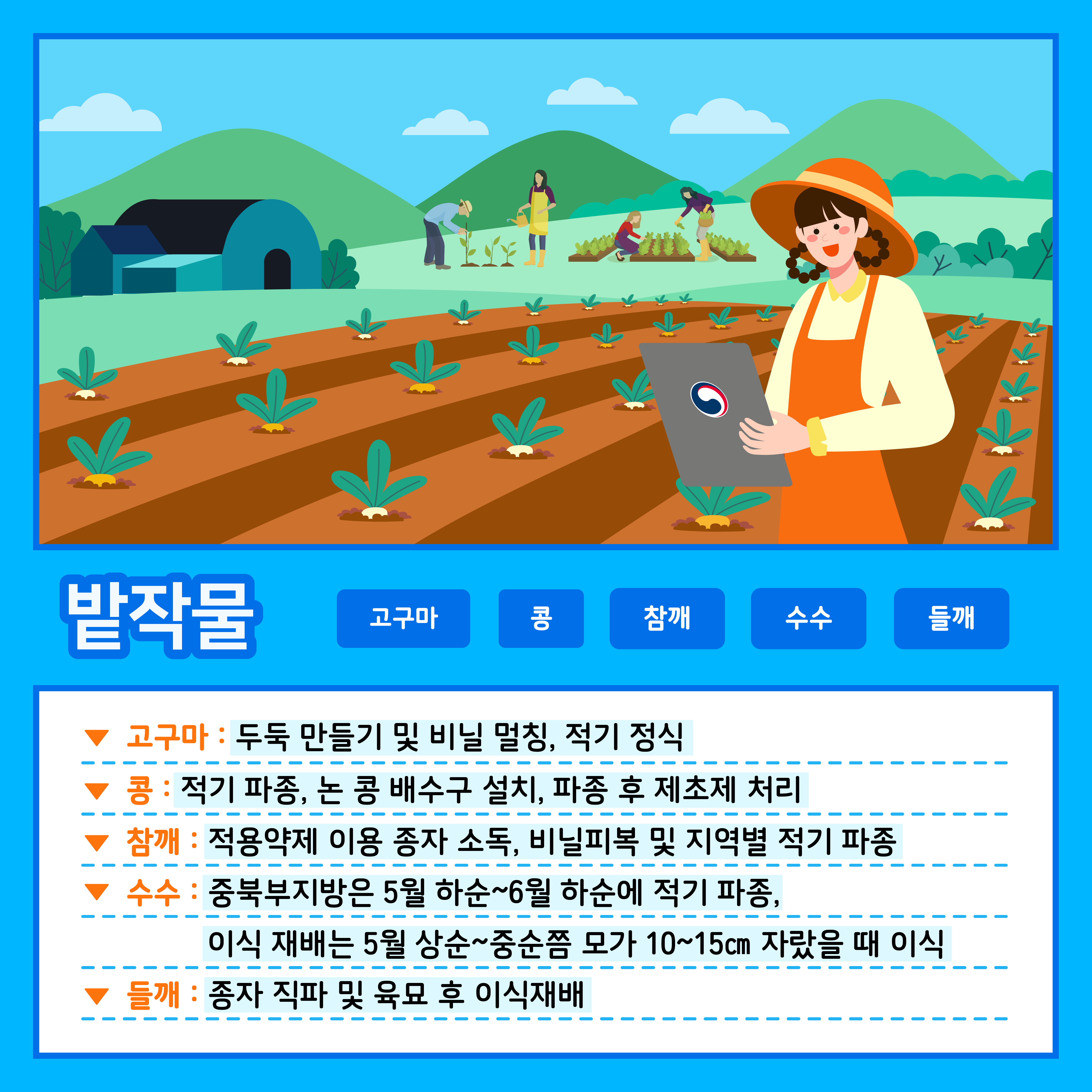 [카드뉴스] 주간농사정보 첨부 이미지