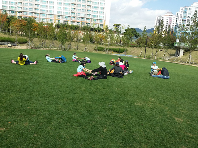 14년 기장군 정관 1530걷기 동아리활동 (10.15 구목정공원)  첨부 이미지