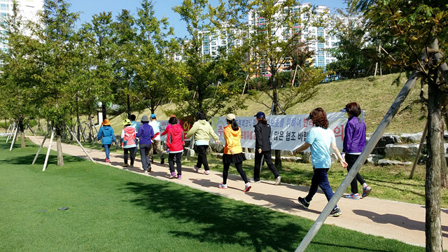 14년 기장군 정관 1530걷기 동아리활동 (10.15 구목정공원)  첨부 이미지