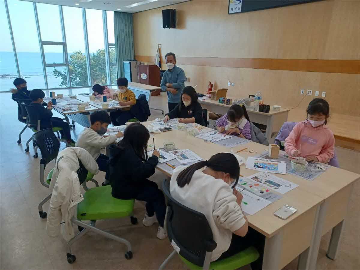 수산자원연구센터와 함께하는 창의 사고력 향상 겨울방학 특강 현장사진 첨부 이미지