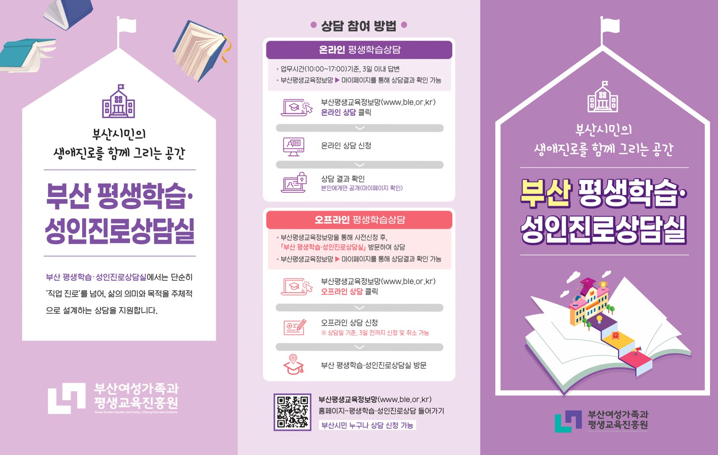 (부산여성가족과평생교육진흥원)2025년 부산평생학습상담센터 운영 안내 첨부 이미지