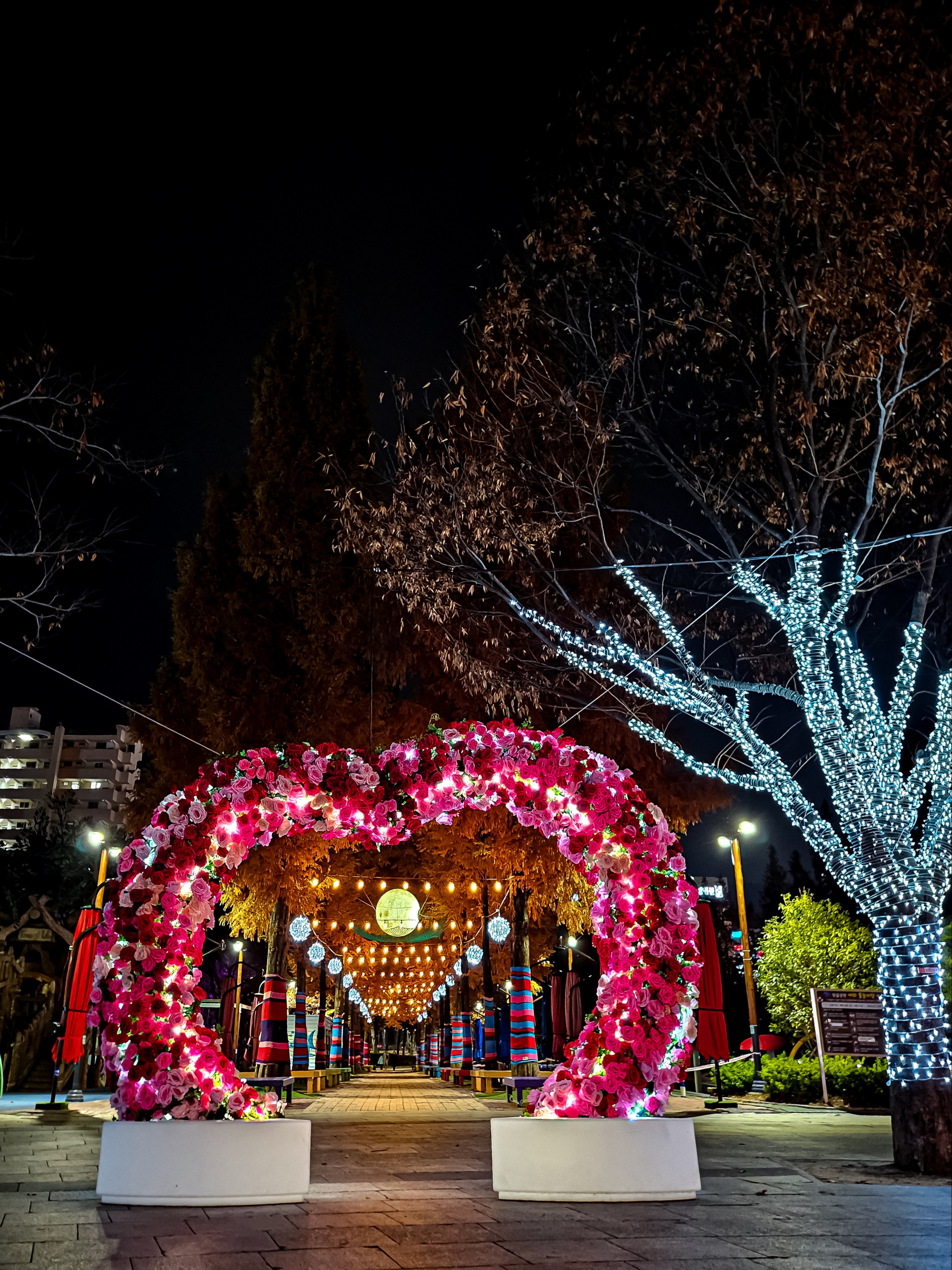 부산 기장군, 정관 윗골공원 빛거리 확대 조성 첨부 이미지