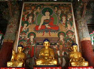 장안사 대웅전 영산회상도(長安寺 大雄殿 靈山會上圖) 이미지1